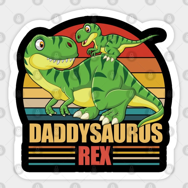 Daddy - Daddysaurus Rex Sticker by Kudostees